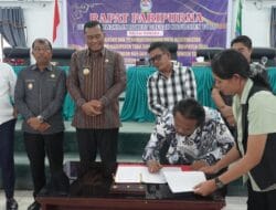 Bupati dan Pimpinan DPRD Toba Tandatangani KUA dan PPAS APBD Tahun Anggaran 2026
