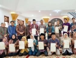 Kementerian ATR/BPN Serakan 12 Sertipikat PTSL di Jambi