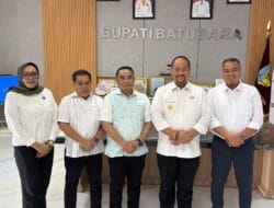 Kakanwil BPN Sumut mengunjungi Kantor Bupati Batu Bara dalam memperkuat sinergi dan upaya Pengamanan Aset Daerah