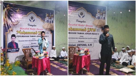Warga Perumahan Taman Johar Indah 2 Rayakan Maulid Nabi Muhammad SAW dengan Khidmat dan Penuh Makna