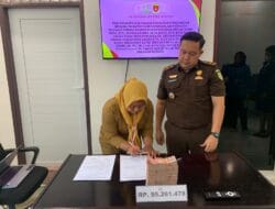 Terdakwa S Kembalikan Uang 95 Juta Ke Kejari Asahan