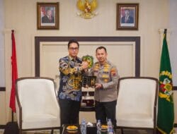 Rico Waas Sambut Kunjungan Kapolrestabes Medan, Bersinergi Atasi Permasalahan Kota