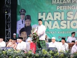 Peringatan Hari Santri Nasional di Purwakarta, Menteri Nusron: Kontribusi Santri Jadi Fondasi Kemerdekaan Indonesia