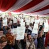 Setahun, Menteri Nusron Redistribusi 195.734 Bidang Tanah untuk 39.556 KK
