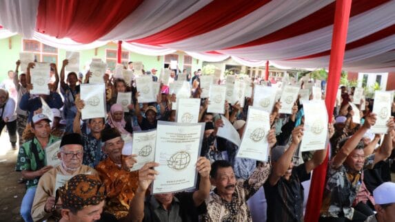 Setahun, Menteri Nusron Redistribusi 195.734 Bidang Tanah untuk 39.556 KK