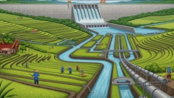 Jaringan Irigasi Air dan Infrastruktur Dukung Terwujudnya Swasembada Pangan
