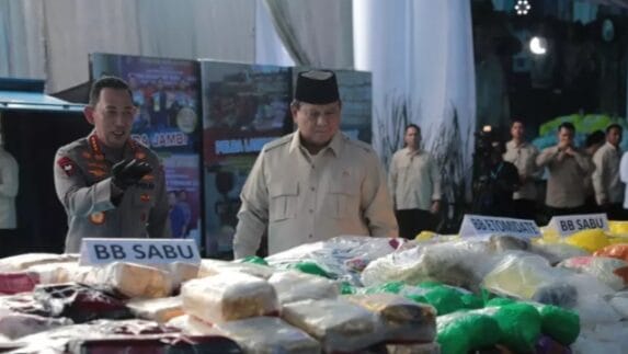 Pemusnahan Narkoba Triliunan Rupiah Jadi Bukti Nyata Ketegasan Presiden Prabowo