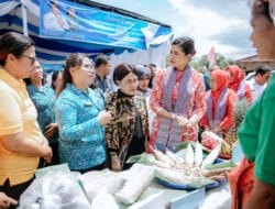 Kahiyang Ayu Supervisi Program HATINYA PKK di Pematangsiantar