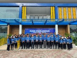 Kantor Pertanahan Kabupaten Asahan Gelar Upacara Bendera Peringati Hari Pahlawan