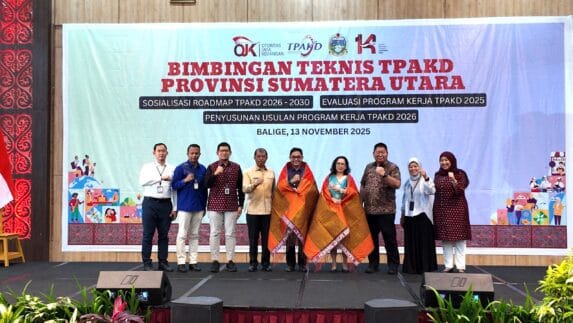 Tingkatkan Akses Keuangan Daerah,OJK Sumut Gelar Bimtek dan Sosialisasi ROADMAP TPAKD 2026-2030