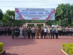 Pemerintah Kabupaten Asahan menghadiri Apel Gelar Pasukan Operasi Kewilayahan Zebra Toba 2025 Di Mapolres Asahan