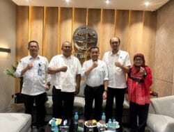 Dirut Perumda Tirtanadi Ardian Surbakti Terima Audiensi Forwadi Bahas Silaturahmi Akhir Tahun