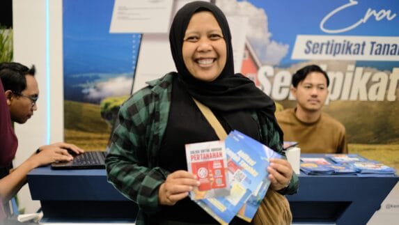 Jadi Relawan Gempa Cianjur, Ibu Eva Tergugah untuk Alih Media ke Sertipikat Elektronik