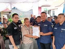 Dolly Dien Simbolon di Lantik Jadi Ketua Forwaka Kabupaten Asahan