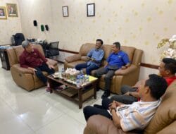 Ketua PWI Bersilaturahmi Dengan Kepala Kantor Pertanahan Labuhanbatu