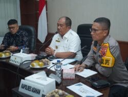 Bupati Asahan Pimpin Rapat Koordinasi Lintas Sektoral Jelang Nataru dan Operasi Lilin