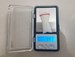 Gerak-Gerik Mencurigakan, Polisi Tangkap RWI dan Amankan 1,41 Gram Sabu 