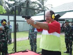 Bupati Asahan Bersama Forkopimda Ikuti Eksibisi Menembak Executive 2025