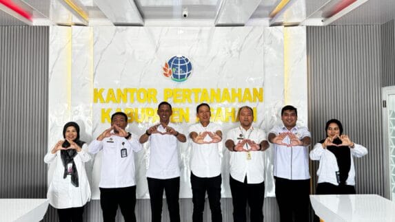 Kepala Imigrasi Tanjung Balai Asahan Koordinasi dengan Kantor Pertanahan Kabupaten Asahan, Bahas Sertipikasi Aset