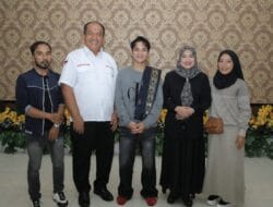 Bupati Asahan Sambut Kepulangan Arbil DA 7 Indosiar