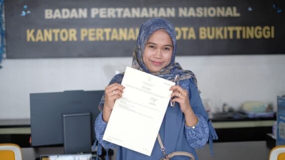 Miliki Sertipikat Elektronik, Masyarakat Jadi Lebih Tenang di Musim Penghujan