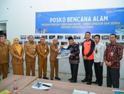 Wagub Sumut Terima Bantuan Pemprov Jambi untuk Penanganan Bencana