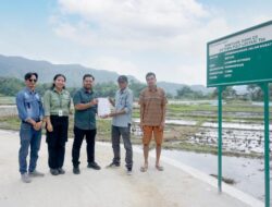 Dukung Akses dan Mobilitas Warga, PT TPL Rampungkan Rabat Beton 305 Meter di Desa Lumban Sitorus