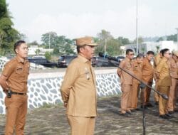 Sejumlah ASN Tidak Hadiri Apel Gabungan Wabup Toba Tekankan ASN Wajib Responsif dan Antisipatif