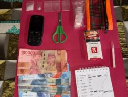 Polsek Bilah Hilir Tangkap 2 Orang Tersangka dan Amankan Barang Bukti Narkoba 