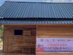Pemanfaatan Kayu Hanyutan Percepat Pembangunan Hunian Sementara di Aceh dan Sumut