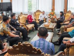 Makin Solid, Wali Kota Terima Kunjungan Staf Khusus Menteri ATR/BPN dan Kepala Kantah Kota Palu