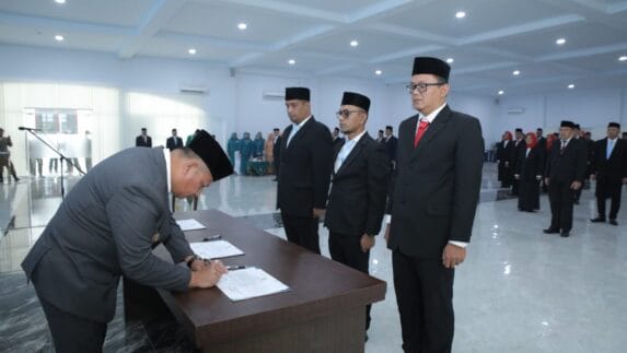 Bupati Asahan Lantik Pejabat Pimpinan Tinggi, Administrator, dan Pelaksana