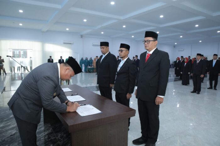 Bupati Asahan Lantik Pejabat Pimpinan Tinggi, Administrator, dan Pelaksana