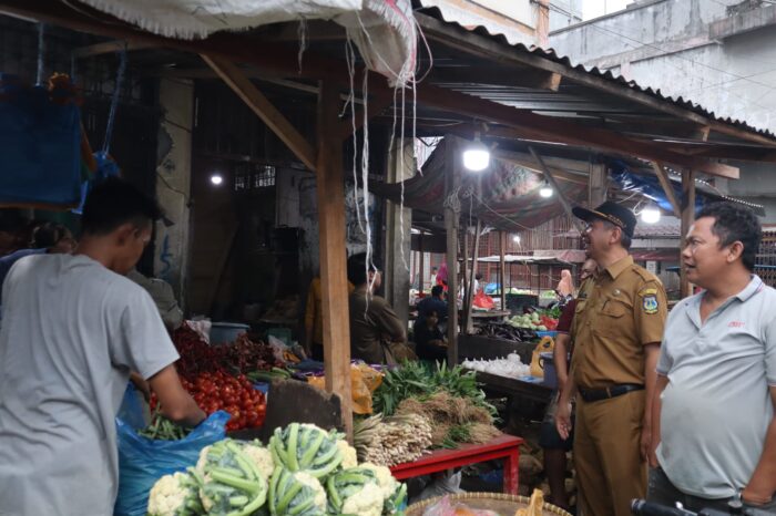Sekdako Tebingtinggi Imbau Pedagang Tempati Kios Revitalisasi Pasar Inpres