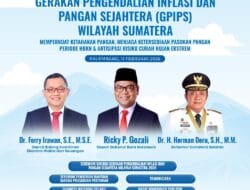 TPIP dan TPID Wilayah Sumatera, Jaga Ketersediaan Pasokan Pangan dan Stabilitas Harga Pangan Selama Periode HBKN