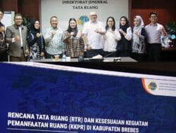 Ditjen Tata Ruang Terima Audiensi Pemkab Brebes Bahas Pelaksanaan KKPR dan Peninjauan Kembali RTRW