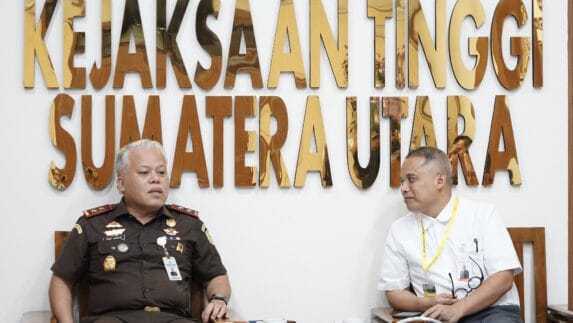 Targetkan Peningkatan Tata Kelola, Direksi Bank Sumut Silaturahmi dengan Kajati