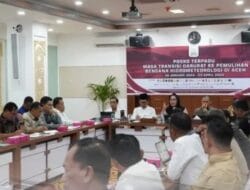 Plt. Dirjen PTPP menghadiri Rapat Koordinasi Penyediaan Tanah untuk Pembangunan Hunian Sementara dan Hunian Tetap Pasca Bencana Hidrometeorologi Aceh