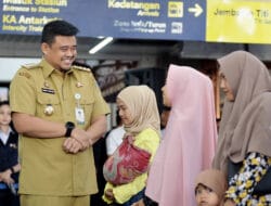 Lepas 6.500 Lebih Peserta Mudik Gratis Idulfitri, Bobby Nasution Ingin Kurangi Mobilitas Kendaraan Pribadi