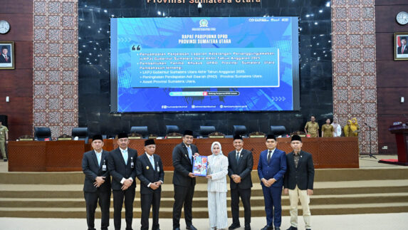 Sampaikan LKPJ 2025 ke DPRD, Bobby Nasution Paparkan Peningkatan Makro Ekonomi Sumut