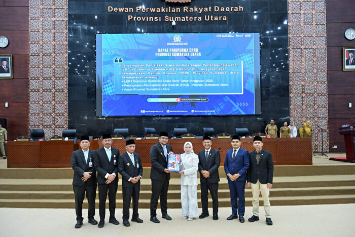 Sampaikan LKPJ 2025 ke DPRD, Bobby Nasution Paparkan Peningkatan Makro Ekonomi Sumut