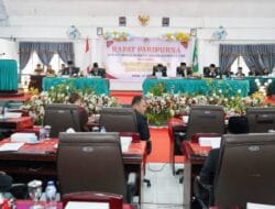 HUT ke-27 Kabupaten Toba Dalam Rapat Paripurna DPRD