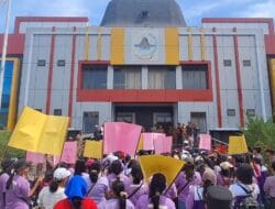 Sekitar 200 Perempuan di Kepulauan Nias Gelar Aksi Damai Peringati Hari Perempuan Internasional