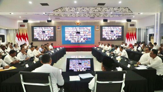 Gelar Rapim, Menteri ATR/Kepala BPN Minta Jajaran Matangkan Penyelarasan Data Jelang Penetapan LSD di 12 Provinsi