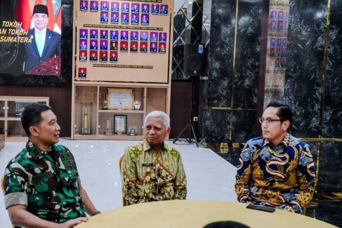 Rico Waas Hadiri Silaturahmi Menko Polkam, Bahas Kondisi Sosial Sumut