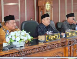 Wabup Sampaikan Pengantar LKPJ TA 2025, Realisasi Pendapatan 92,42 % dan Belanja 88,24 %