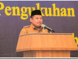 Wabup Labuhanbatu Hadiri Halal Bihalal Sekaligus Pengukuhan Farmer Champion