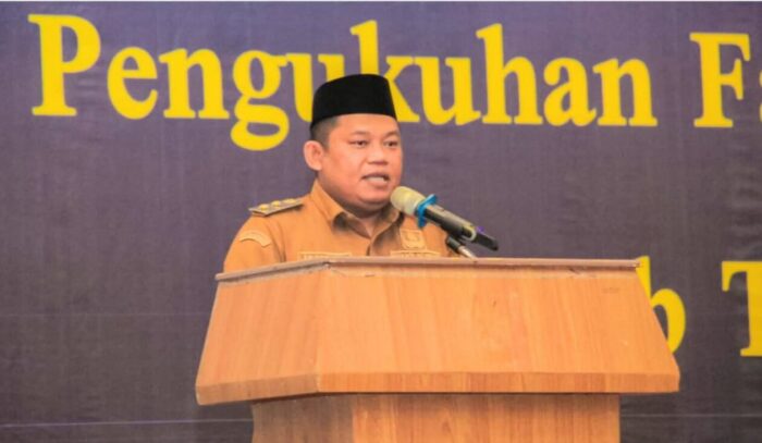 Wabup Labuhanbatu Hadiri Halalbihalal Sekaligus Pengukuhan Farmer Champion