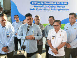 Kirim 1,050 Ton Cabai Merah ke Palangkaraya, Bobby Nasution Dorong Stabilitas Harga dan Kesejahteraan Petani