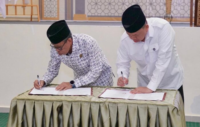 Menteri Nusron dan Rektor UIN Datokarama Palu Teken MoU, Libatkan Mahasiswa Tuntaskan Legalisasi Tanah Wakaf